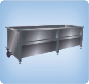 SLQ50 series duck post-wax cooling tank