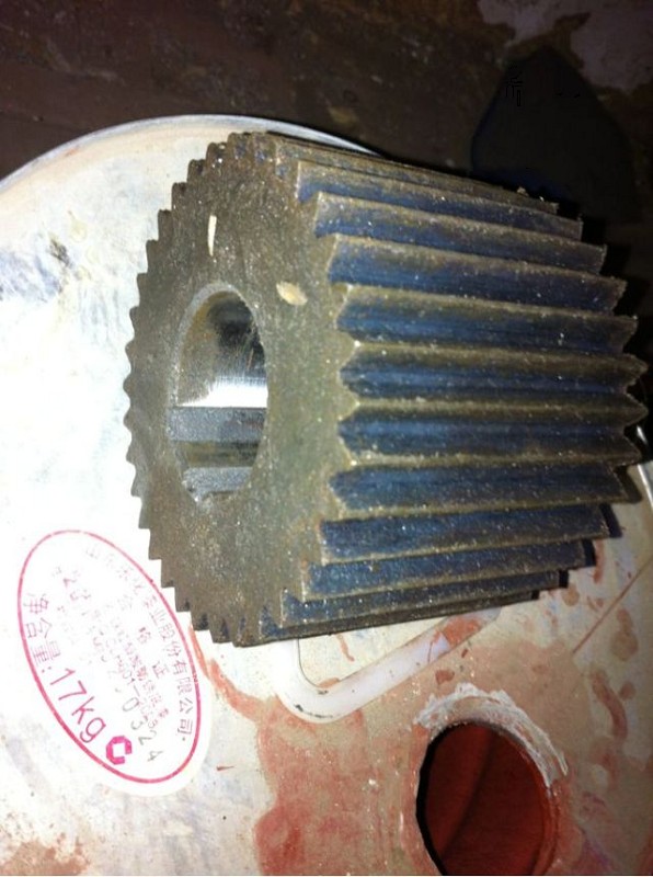 Duck processing blade wheel